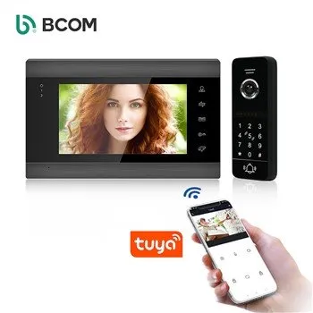 Videosamtaleanlæg med 7 tommer LCD-skærm