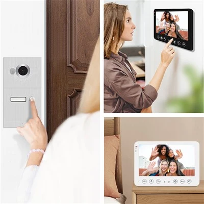 Bcomtech Video Door Bell 7 Tommer Apart Dørtelefon